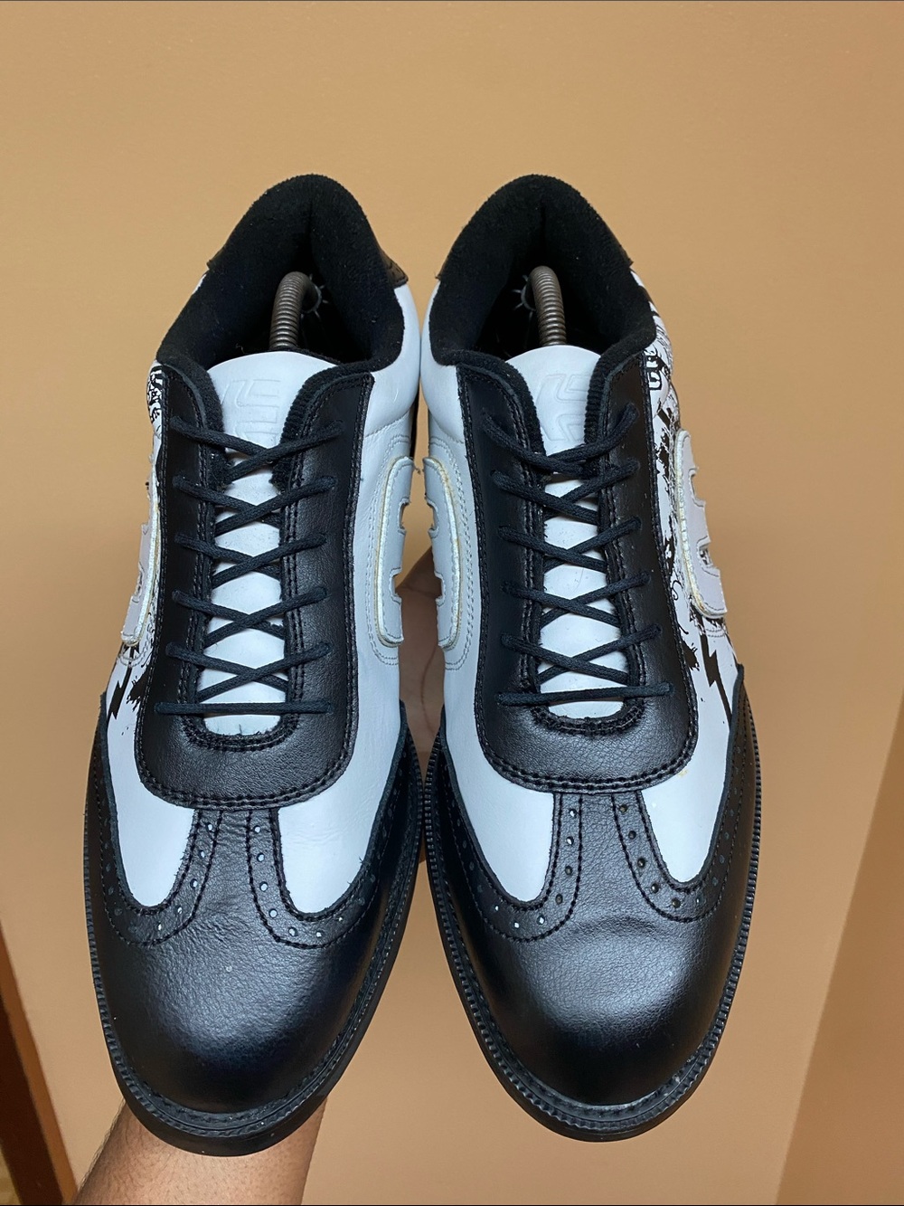 Rare Vintage Etnies Lo-Cut II Wing Tip Golf Shoes Size 11.5 - Picture 12 of 17
